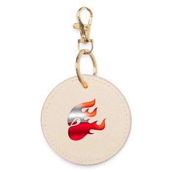 Drapeau de la Pologne - Pologne - Ninja - Porte-clés rond - huître - Devant