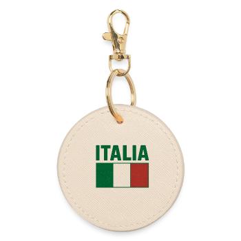 ITALIA - Porte-clés rond - huître - Devant