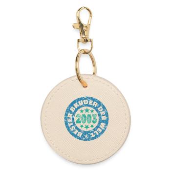2003 - Round Keyring - oyster - Front