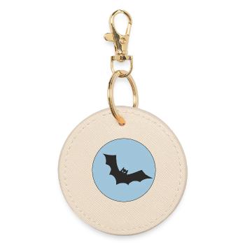 Halloween - Porte-clés rond - huître - Devant