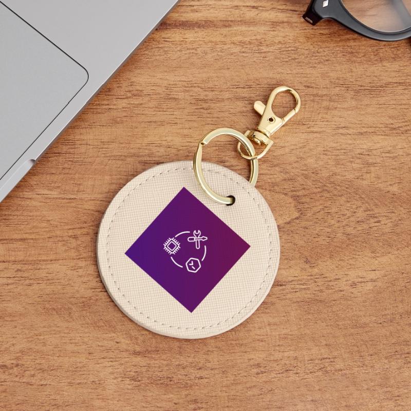 TechKreis Chip Code Tool Round Keyring