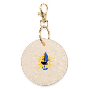 Voilier Soleil Var - Porte-clés rond - huître - Devant