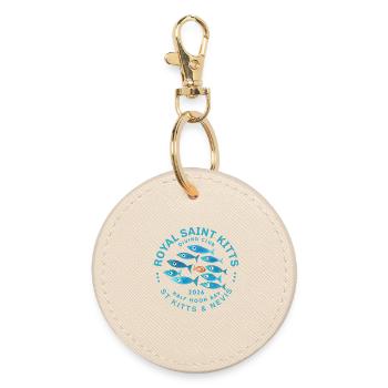 Royal Saint Kitts Diving 2026 - Round Keyring - oyster - Front