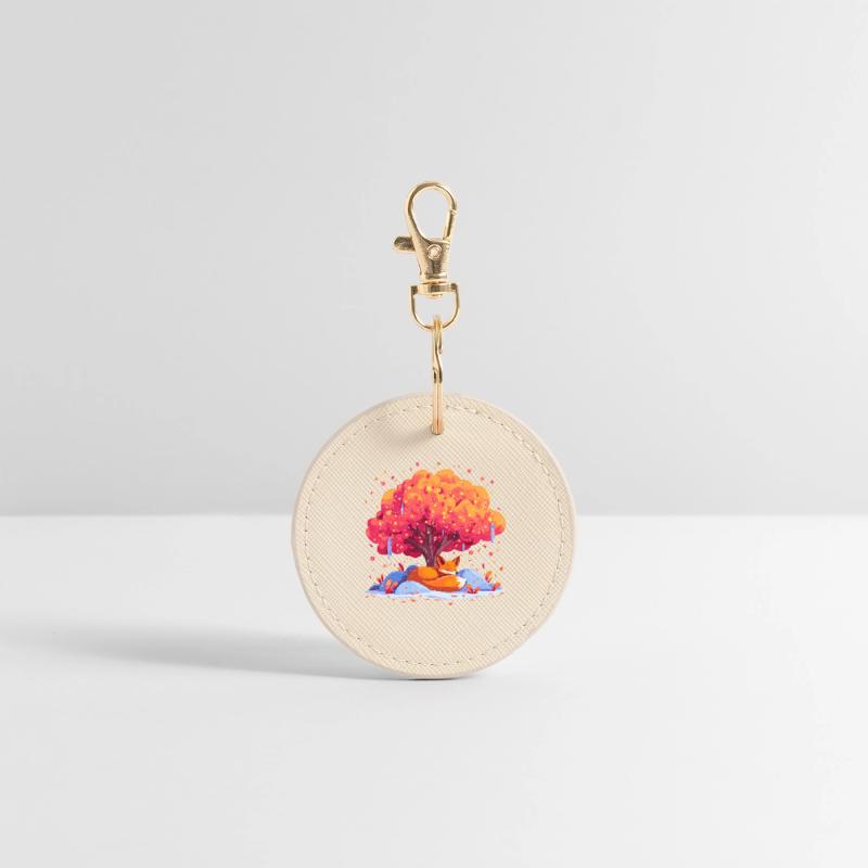 Round Keyring