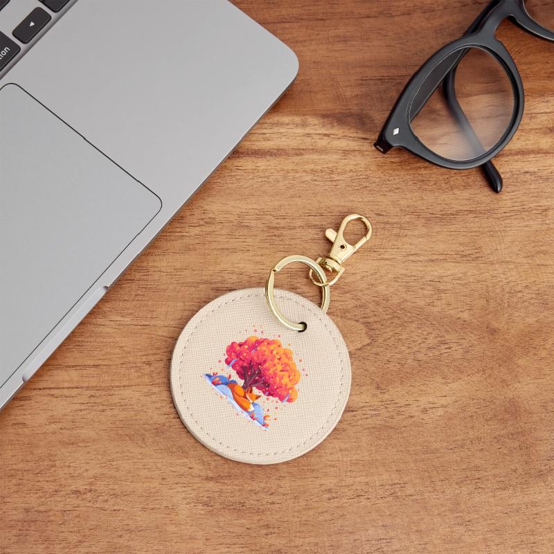 Round Keyring