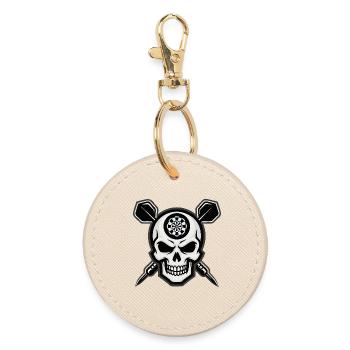 Dart Skull Pub Style - Porte-clés rond - huître - Devant