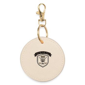 Tu es parfait - Mème Drôle de Disc Golf - Porte-clés rond - huître - Devant