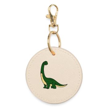 Dino - Porte-clés rond - huître - Devant