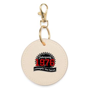 Vintage 1976 – Simplement le meilleur - Porte-clés rond - huître - Devant