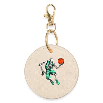 Skeletons Basketball - Porte-clés rond - huître - Devant
