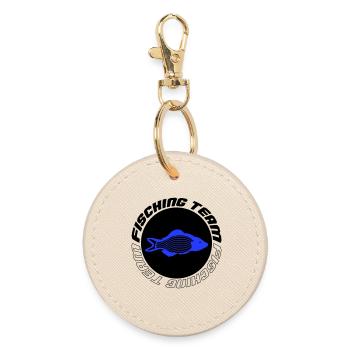 Fishing Team - Round Keyring - oyster - Front