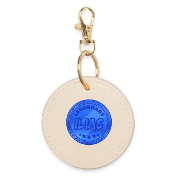 Gift for Iliad - Round Keyring - oyster - Front