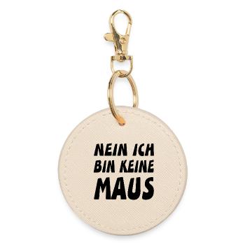 mouse - Round Keyring - oyster - Front