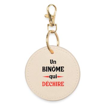 Un Binôme Qui déchire Pour homme pour Meilleur Ami - Porte-clés rond - huître - Devant