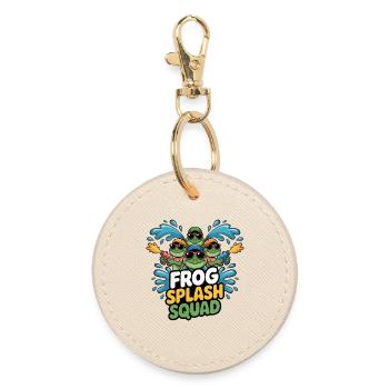 Équipe Frog Splash Squad - Porte-clés rond - huître - Devant