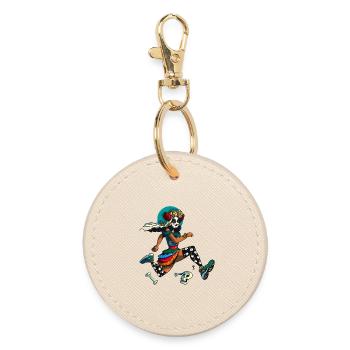 Dia Muertos Runner - Porte-clés rond - huître - Devant