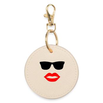 Lunettes de soleil - Porte-clés rond - huître - Devant