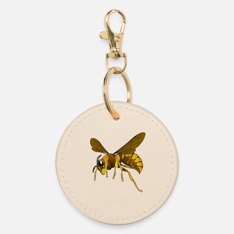 Hornet - Round Keyring - oyster