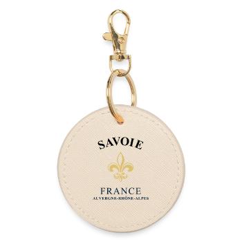 Savoie France Frankreich - Porte-clés rond - huître - Devant