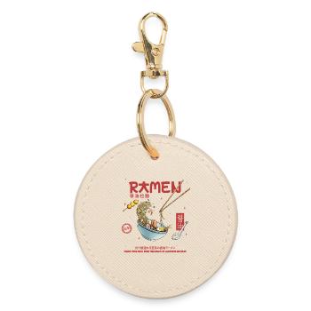 Ramen - Round Keyring - oyster - Front
