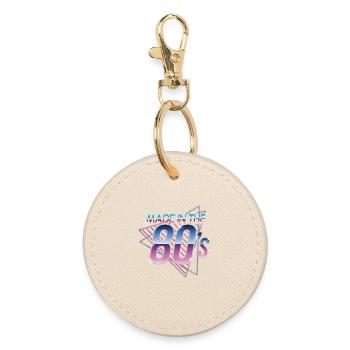 Anniversaire Années 80 Né dans les années 80 Années 80 - Porte-clés rond - huître - Devant