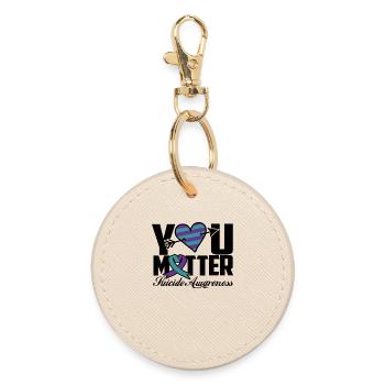 Vous êtes important Conscience Suicide - Porte-clés rond - huître - Devant