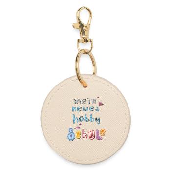 Écolier Enfant - Porte-clés rond - huître - Devant