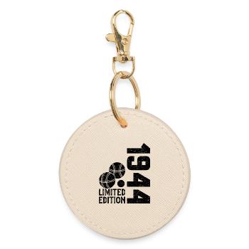 1944 Limited Edition Pétanque 80th Anniversary - Round Keyring - oyster - Front