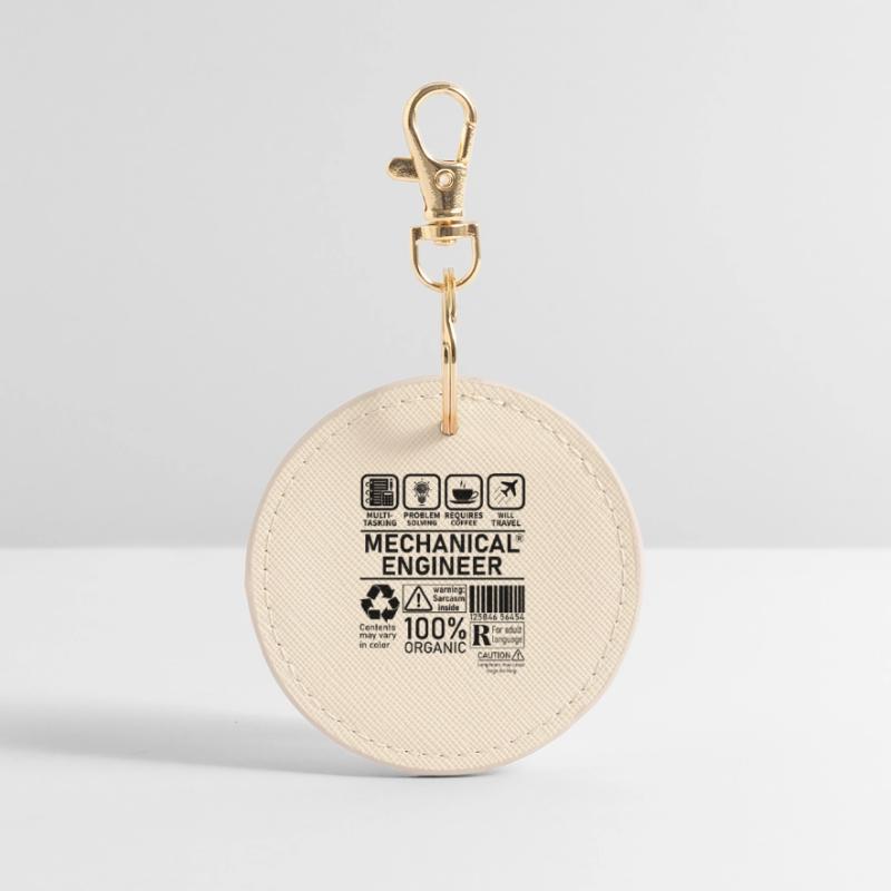 Mechanical Engineer multi tasking problem solving Runder Schlüsselanhänger