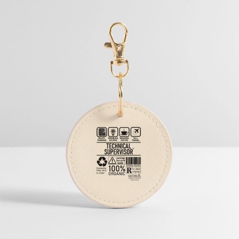 Technical Supervisor multi tasking problem solving Runder Schlüsselanhänger