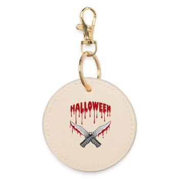 Halloween - Porte-clés rond - huître - Devant