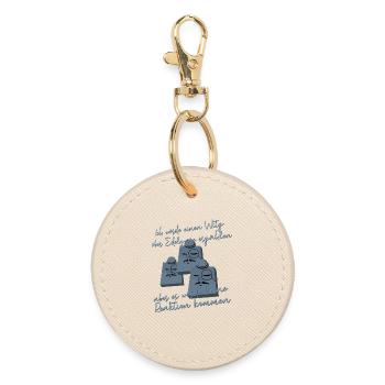Chemistry Chemist Chemistry Teacher Funny Science - Round Keyring - oyster - Front