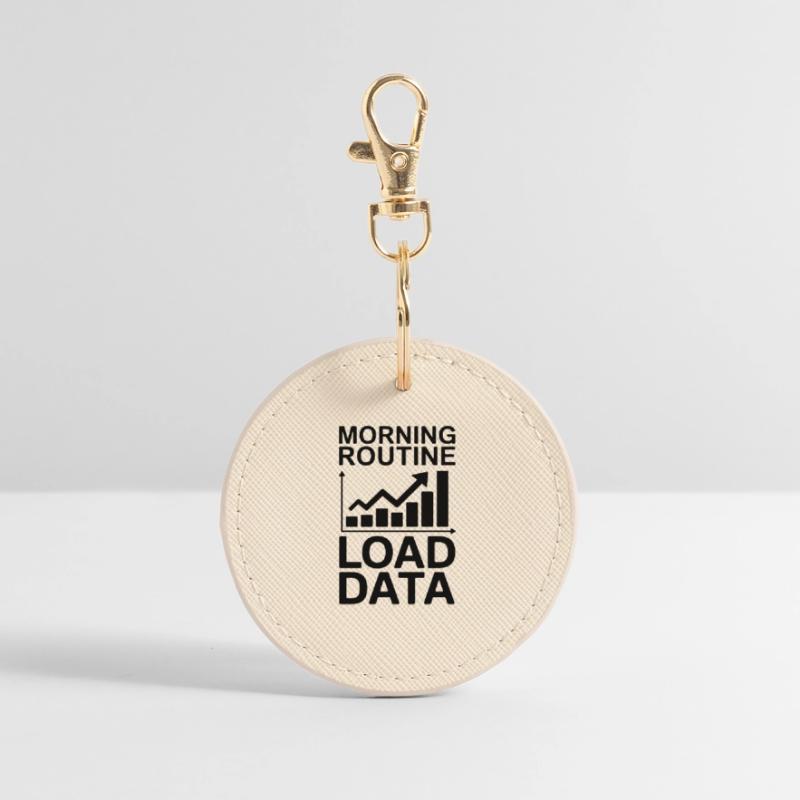 Data Analyst Saying Funny Data Analyst Gift Round Keyring
