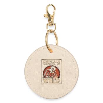 Soudeur Gardez votre calme et regardez-moi souder l’artisanat - Porte-clés rond - huître - Devant