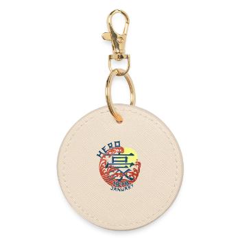 Japan Hero since January 1978 Birthday Gift - Round Keyring - oyster - Front