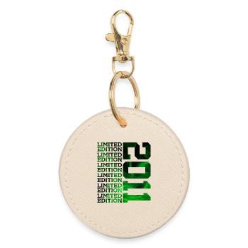 LIMITED EDITION 2011 15 YEARS 15TH BIRTHDAY - Round Keyring - oyster - Front