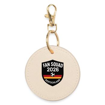 Équipe de fans championne du monde 2026, Allemagne Football - Porte-clés rond - huître - Devant