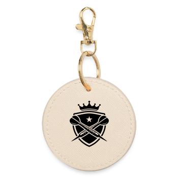 Blason de fléchettes Fléchettes - Porte-clés rond - huître - Devant