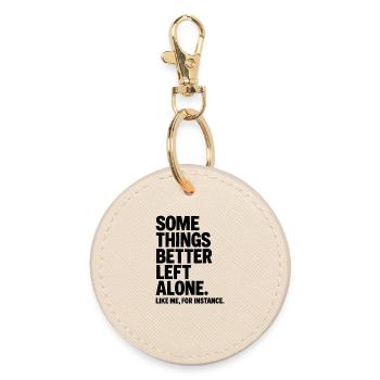Idée de cadeau pour les nerds introvertis qui s’amusent drôlement - Porte-clés rond - huître - Devant