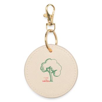 C’est l’heure du jardin - Porte-clés rond - huître - Devant