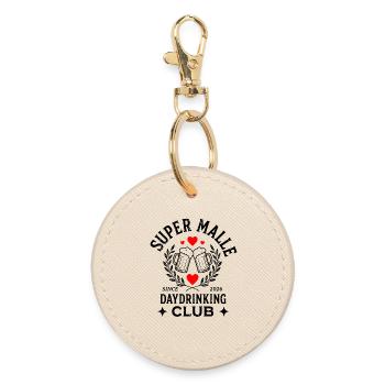 Club de dégustation de jour Super Malle 2026 - Porte-clés rond - huître - Devant