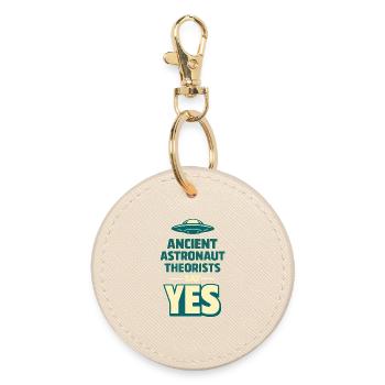 Ancient Astronaut Yes - Porte-clés rond - huître - Devant