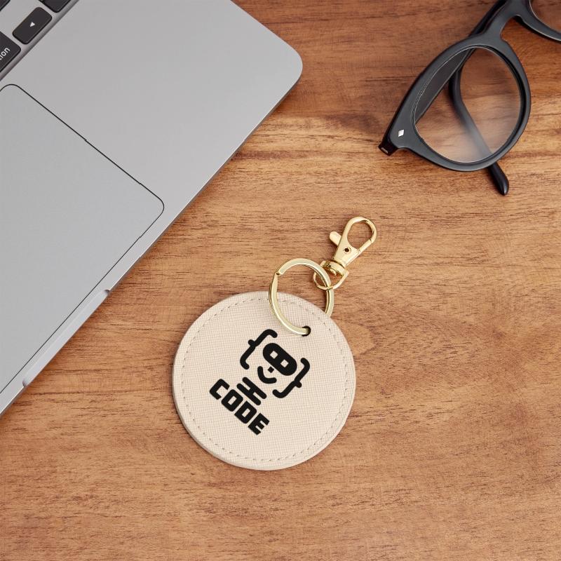 Runder Schlüsselanhänger