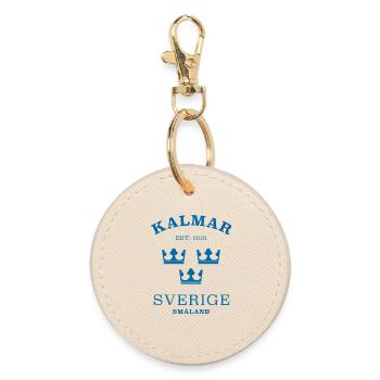 Kalmar, Sverige, Suède - Porte-clés rond - huître - Devant