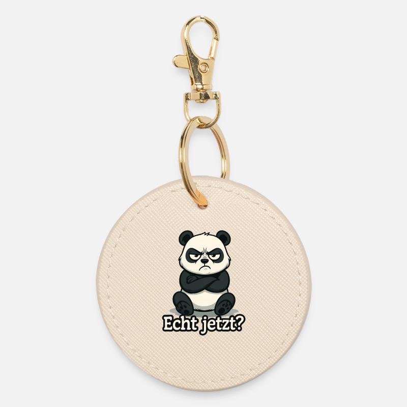 Panda Vraiment ? - Porte-clés rond - huître