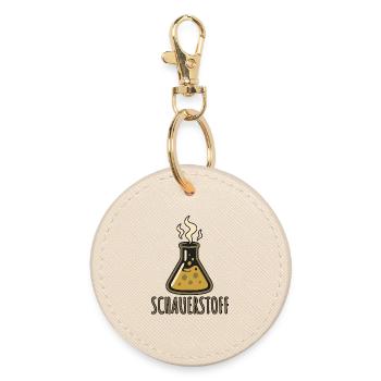 Horror Cloth - Halloween 2025 - Round Keyring - oyster - Front