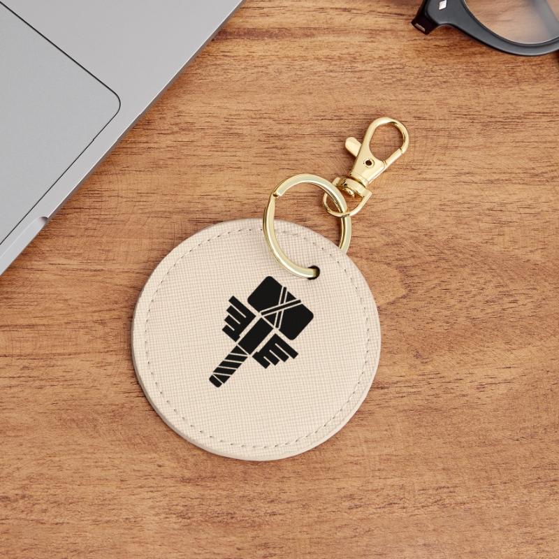 Thor Hammer – Wikinger Mjölnir Comic Superheld Runder Schlüsselanhänger