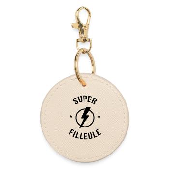 Parrain / Marraine / Filleule / Filleul / Baptême - Porte-clés rond - huître - Devant