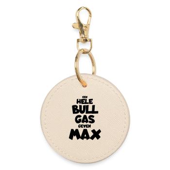 Ein ganzer Bullengas Max Race, DGP, Zandvoort * - Runder Schlüsselanhänger - Auster - Vorne