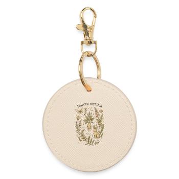 Mysterious nature - Natura Mystica - Round Keyring - oyster - Front